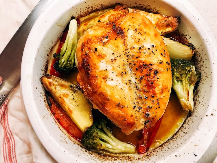 Pollo al horno: fácil y rico!