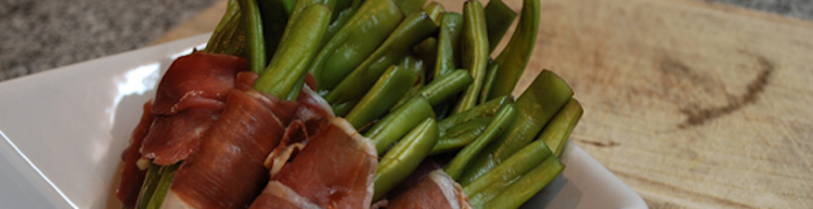 Tapas!: vainitas con jamón serrano…