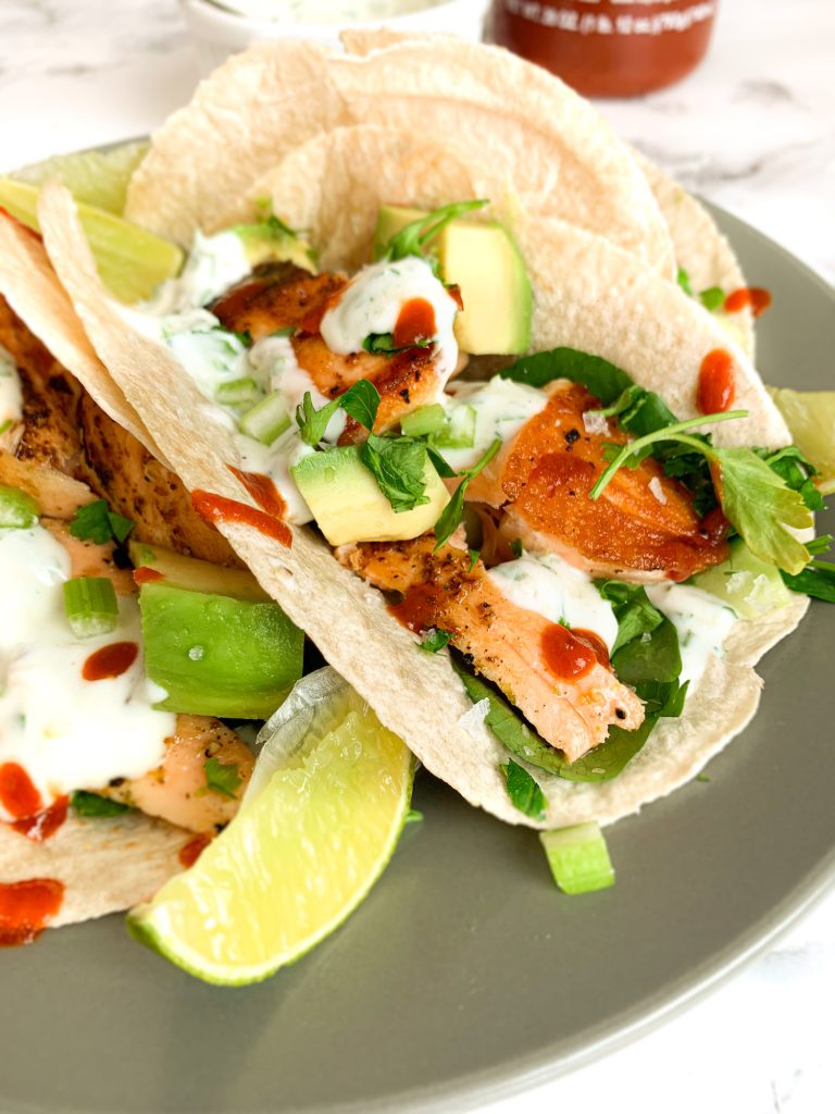 Tacos de Salmón
