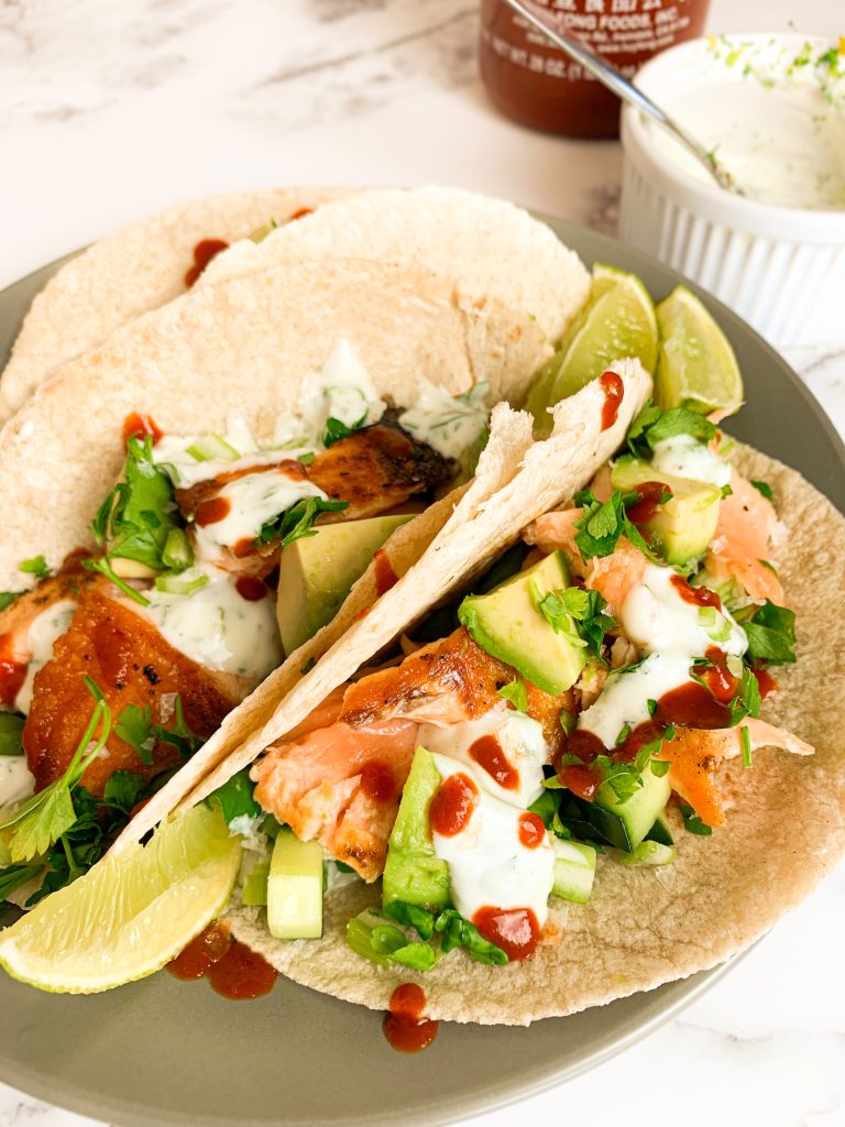 Tacos de Salmón
