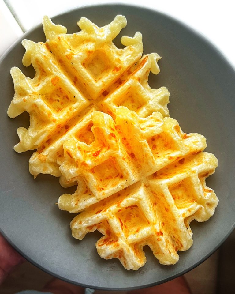 Waffles de Queso – Pão de queijo versión Waffles!