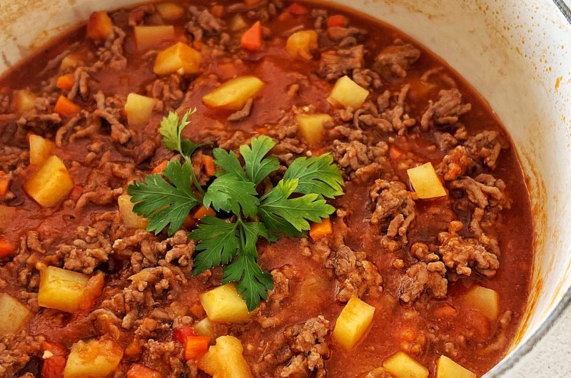 Guiso de Carne Molida