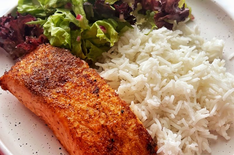 Salmón a la Mostaza en AirFryer