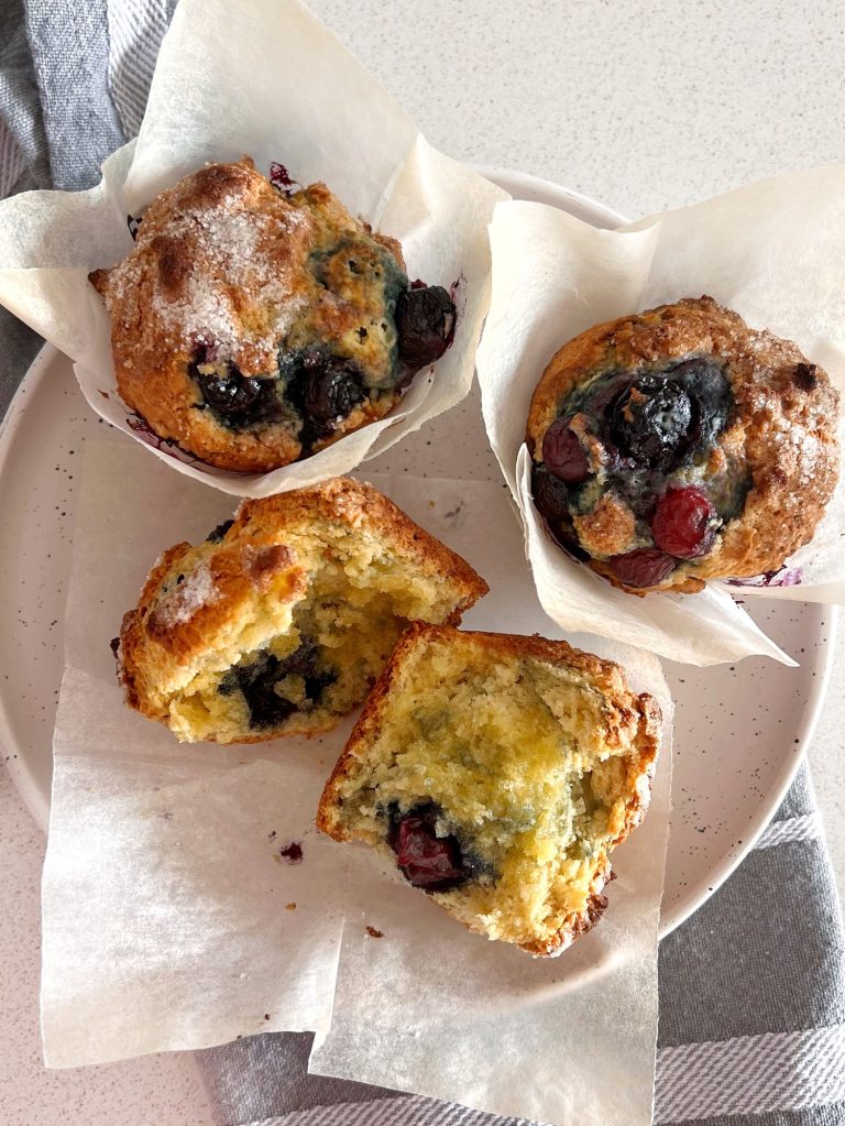 Muffins de Arándanos | Ritz Carlton’s Blueberry Muffins