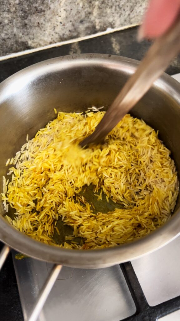 ARROZ CON CURCUMA