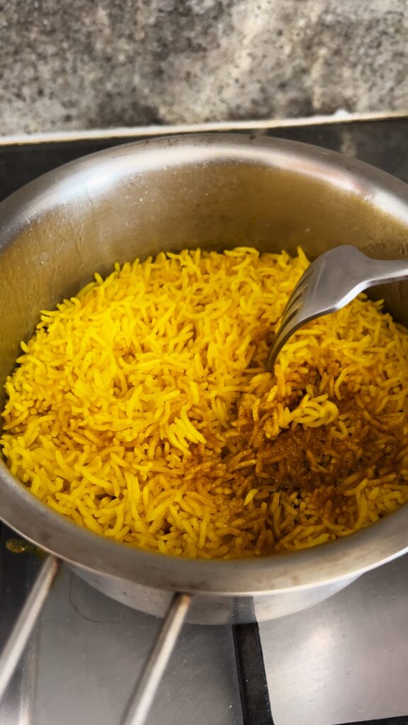 ARROZ CON CURCUMA