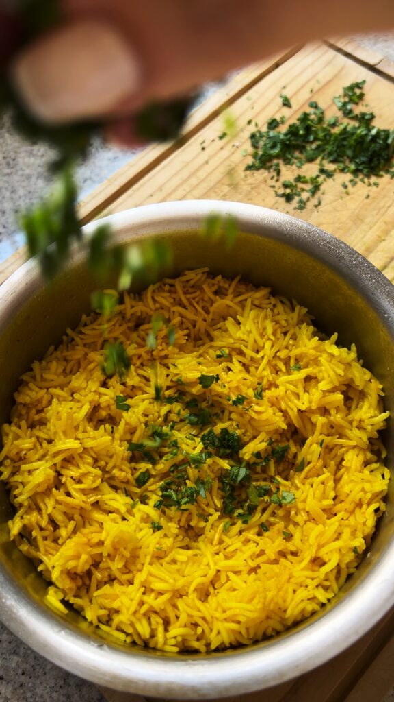 ARROZ CON CURCUMA