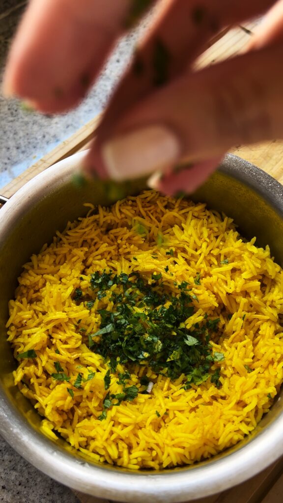 ARROZ CON CURCUMA
